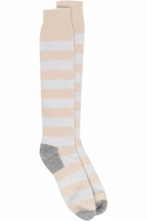 FEDELI Stripe-pattern socks