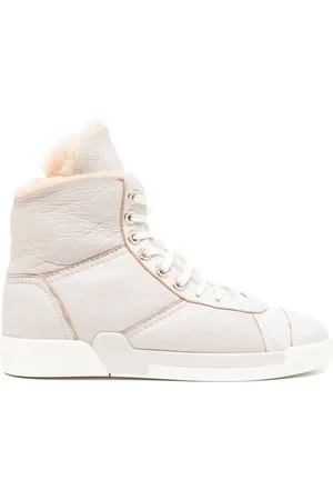 CHANEL Shearling sneakers