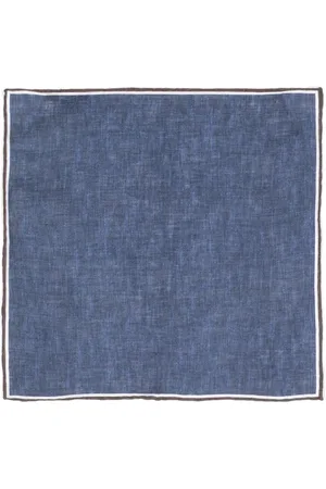 Lady Anne Linen chambray square pocket