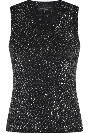 Roberto Collina Sequin-embellished tank top