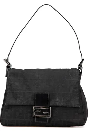 Fendi 2000-2010 Zucca Canvas Mamma Forever shoulder bag