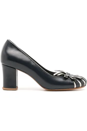 Sarah Chofakian Jacques 55mm leather pumps
