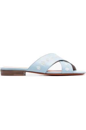 santoni Crossover straps sandals