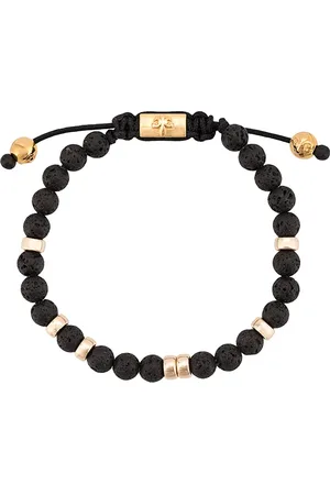 Nialaya Contrast beaded bracelet