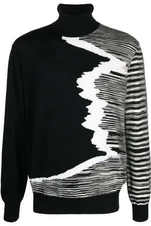 Missoni Stripe-pattern roll-neck jumper