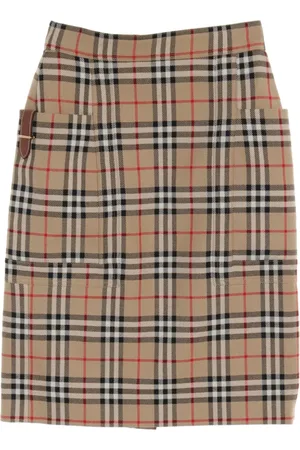 Burberry 2020s Nova checked skirt
