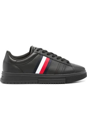 Tommy Hilfiger Stripe-detail lace-up sneakers