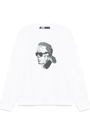 Karl Lagerfeld Logo-raised sweatshirt