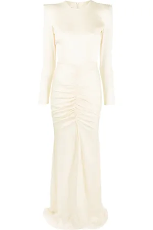 ALEX PERRY Torrin ruched-detail gown