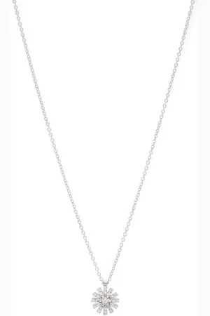 Damiani 18kt white gold Margherita diamond necklace