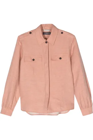 LORENA ANTONIAZZI Classic-collar long-sleeve shirt