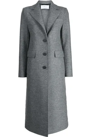 Harris Wharf London Single-breasted virgin wool coat