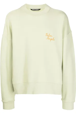 Palm Angels Logo-embroidered sweatshirt
