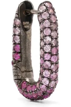 SELIM MOUZANNAR Sterling sapphire earring