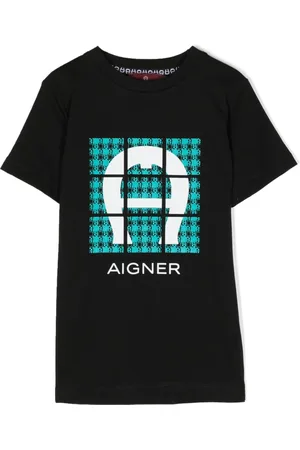 Aigner Graphic logo-print cotton T-shirt
