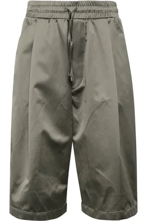 FERRARI Drawstring-waist bermuda shorts