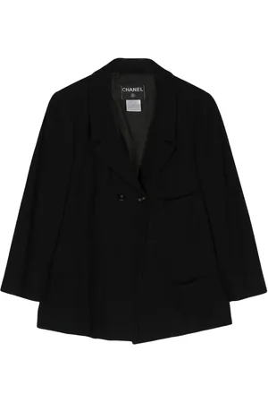 CHANEL 1999 notched-lapels double-breasted blazer