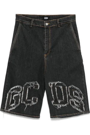 GCDS Logo-patch shorts