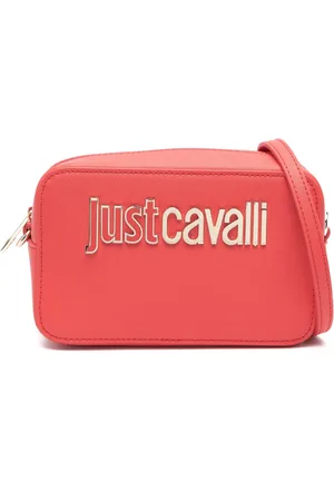 Roberto Cavalli Range B logo-lettering mini bag