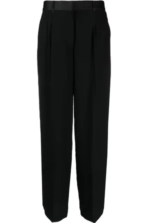 DKNY Pleat-detail wide-leg trousers