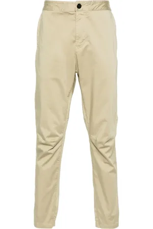 Stone Island Compass-patch tapered trousers
