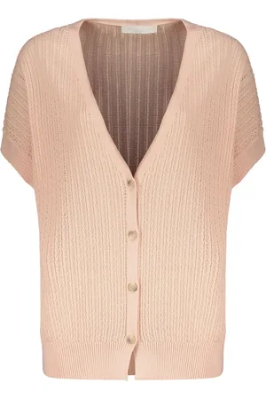 Fabiana Filippi Pointelle-knit cardigan