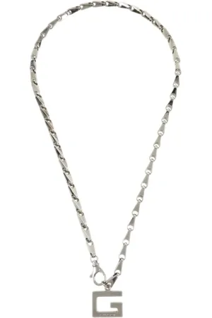 Gucci 1990-2000 logo pendant necklace