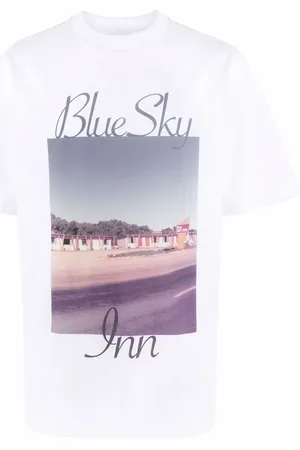 BLUE SKY INN Photo-print T-shirt