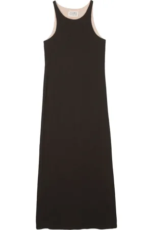 Maison Margiela 2000s ribbed maxi dress
