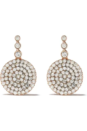 SELIM MOUZANNAR 18kt rose gold diamond Beirut earrings