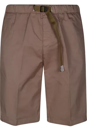 White Sand Belted bermuda shorts