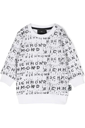 John Richmond Logo-print cotton sweatshirt