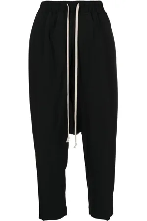Rick Owens Drawstring cropped trousers