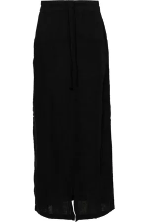 THOM KROM W SK 83 linen maxi skirt