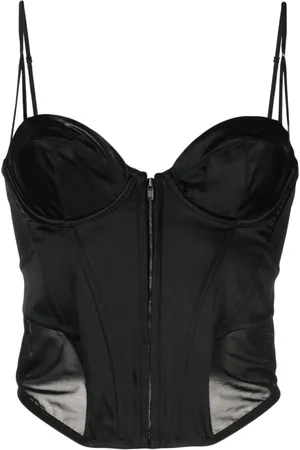 Kiki de Montparnasse La Madame silk corset top