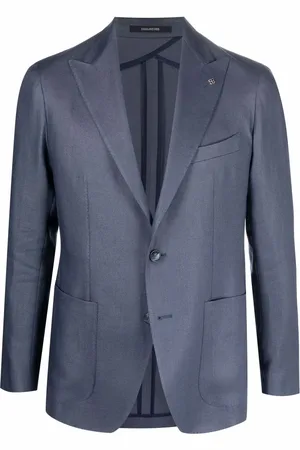 TAGLIATORE Fitted single-breasted blazer
