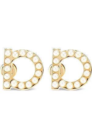 Salvatore Ferragamo Embellished Gancio earrings