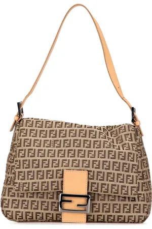 Fendi 2010-2024 Zucchino Canvas Mamma Forever shoulder bag