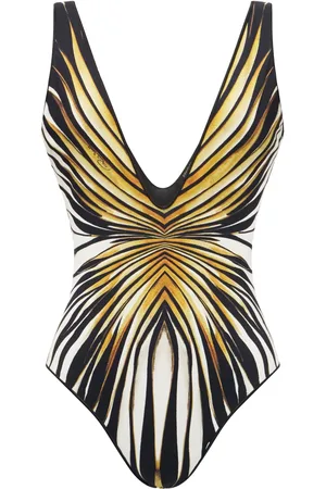 Roberto Cavalli Ray of -print swimsuit