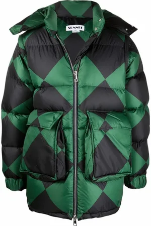SUNNEI Diamond-print padded gilet