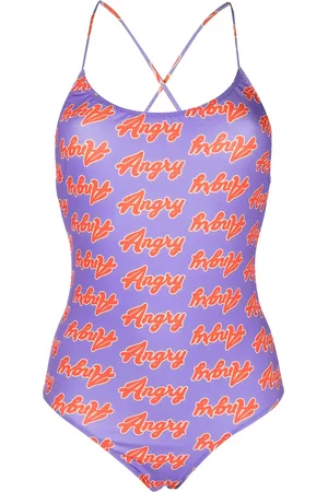 Natasha Zinko Angry print one-piece swimsuit
