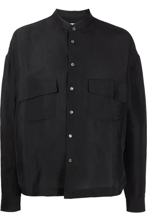 Rhude Malta Button-Up Shirt "Black"