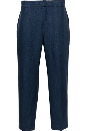 Ermenegildo Zegna Linen straight-leg trousers