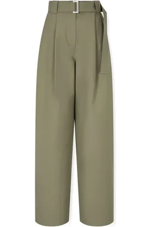Studio Tomboy Belted tuck trousers