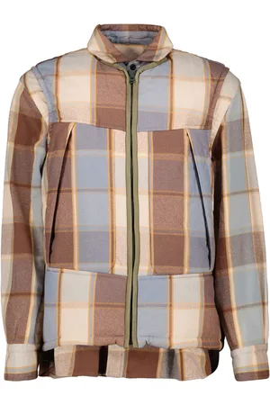 SACAI Checked jacket