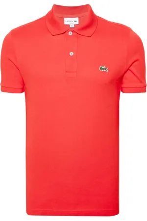 Lacoste Logo-patch cotton polo shirt