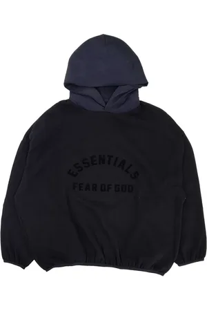 FEAR OF GOD Logo lettering patch panelled hoodie