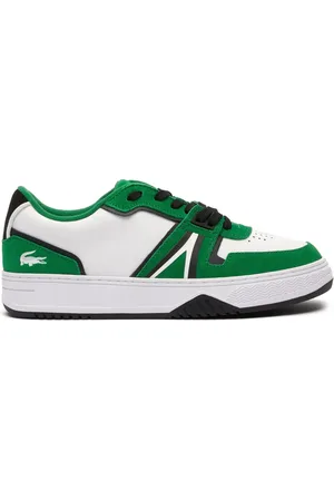 Lacoste L001 Coated leather sneakers