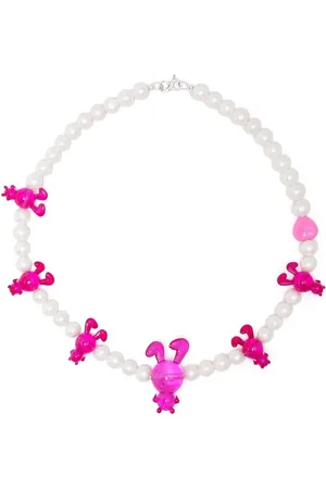 Natasha Zinko Bunny-detail necklace