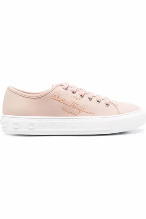 Salvatore Ferragamo Logo-embossed low-top sneakers